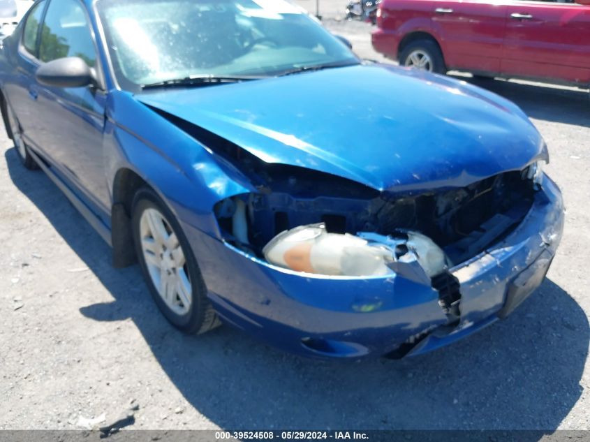 2006 Chevrolet Monte Carlo Lt VIN: 2G1WK151669303061 Lot: 39524508