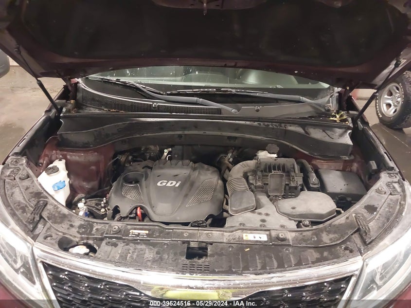 2015 Kia Sorento Lx VIN: 5XYKT3A67FG593444 Lot: 39524516