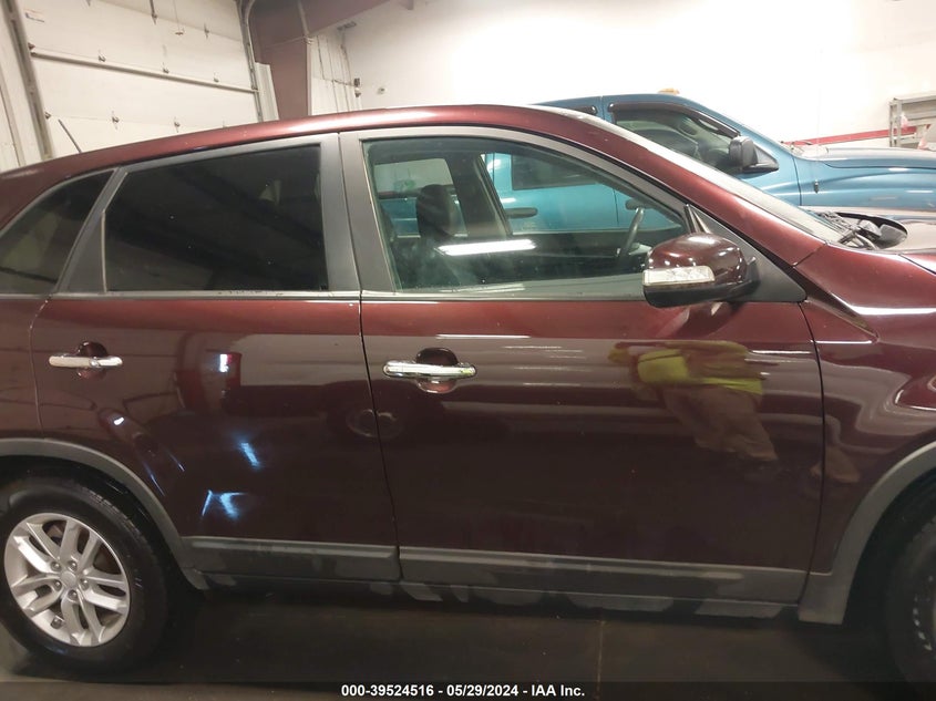 2015 Kia Sorento Lx VIN: 5XYKT3A67FG593444 Lot: 39524516