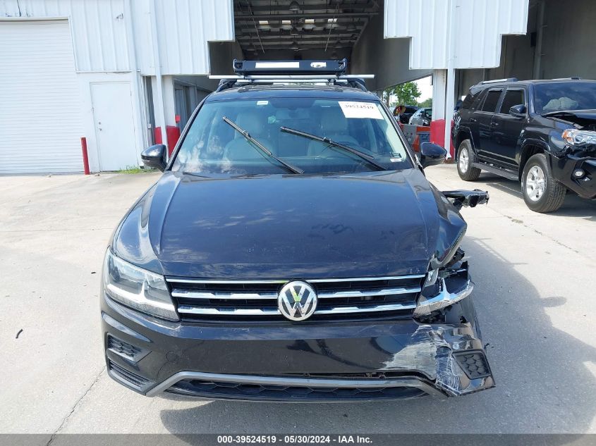 2018 Volkswagen Tiguan 2.0T Se/2.0T Sel VIN: 3VV3B7AX7JM145256 Lot: 39524519