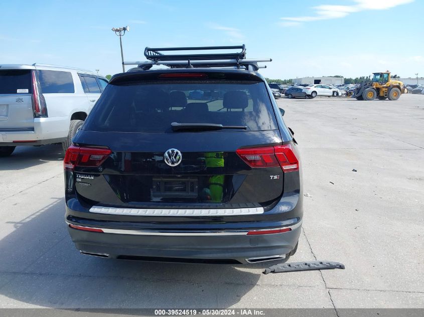 2018 Volkswagen Tiguan 2.0T Se/2.0T Sel VIN: 3VV3B7AX7JM145256 Lot: 39524519