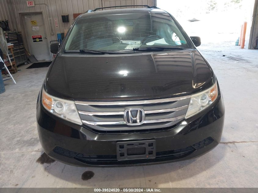 2012 Honda Odyssey Ex-L VIN: 5FNRL5H64CB119969 Lot: 39524520