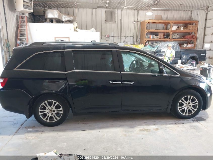 2012 Honda Odyssey Ex-L VIN: 5FNRL5H64CB119969 Lot: 39524520