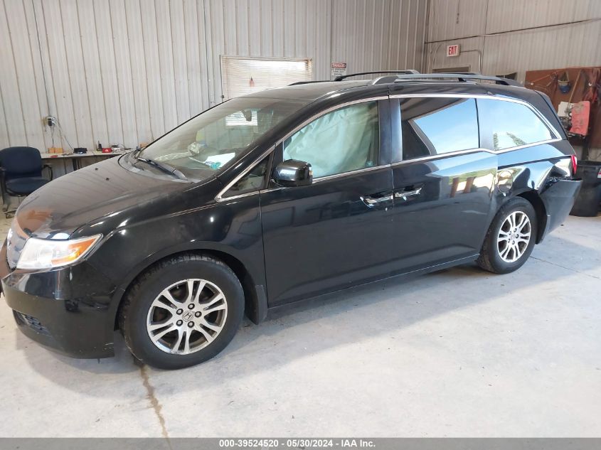 2012 Honda Odyssey Ex-L VIN: 5FNRL5H64CB119969 Lot: 39524520