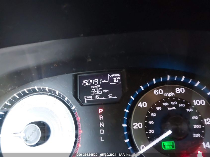 2012 Honda Odyssey Ex-L VIN: 5FNRL5H64CB119969 Lot: 39524520