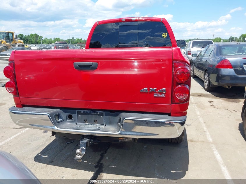 2008 Dodge Ram 1500 Slt VIN: 1D7HA18228S606627 Lot: 39524524