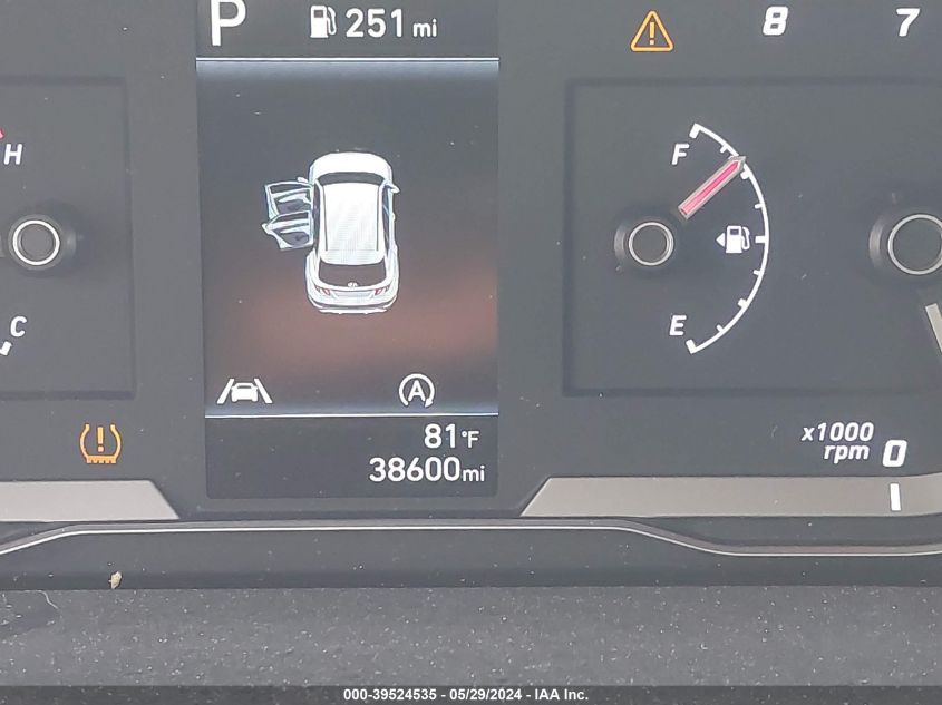 2022 Hyundai Tucson Sel VIN: 5NMJB3AE8NH030171 Lot: 39524535