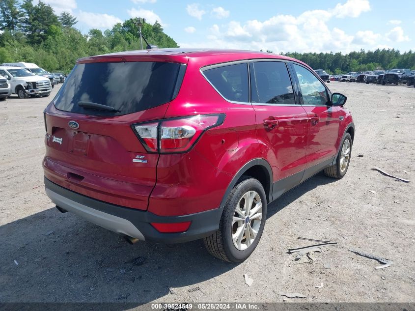 2017 Ford Escape Se VIN: 1FMCU9GD1HUD80626 Lot: 39524549