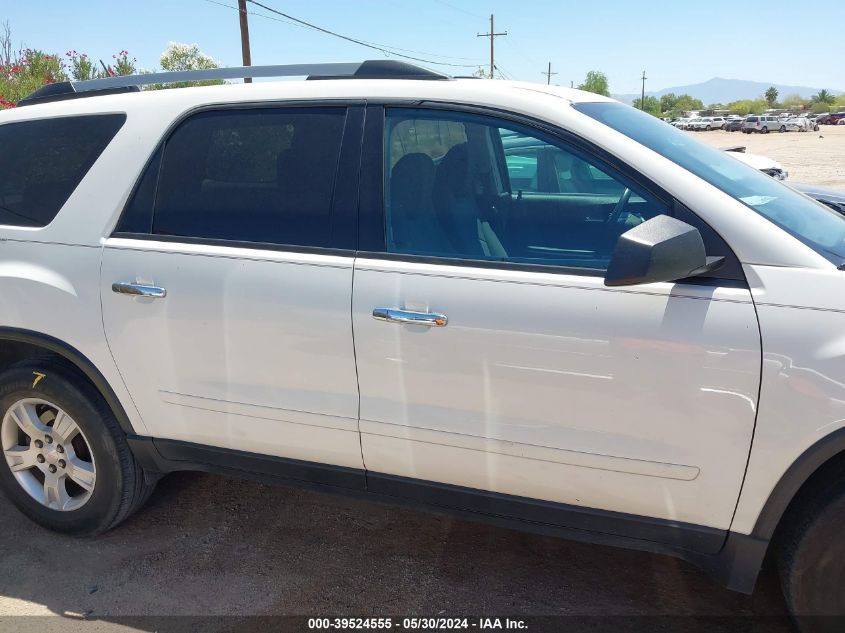 2011 GMC Acadia Sle VIN: 1GKKRPED4BJ309801 Lot: 39524555