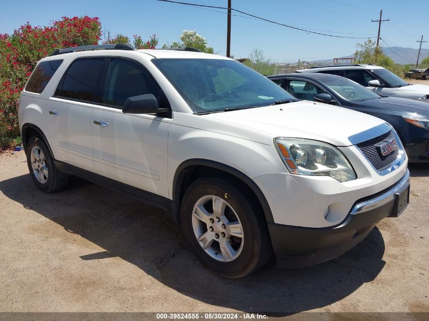 2011 GMC Acadia Sle VIN: 1GKKRPED4BJ309801 Lot: 39524555