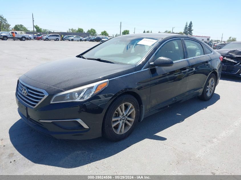 2016 Hyundai Sonata Se VIN: 5NPE24AF6GH395471 Lot: 39524556