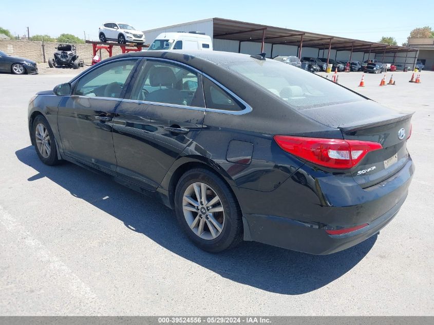 2016 Hyundai Sonata Se VIN: 5NPE24AF6GH395471 Lot: 39524556