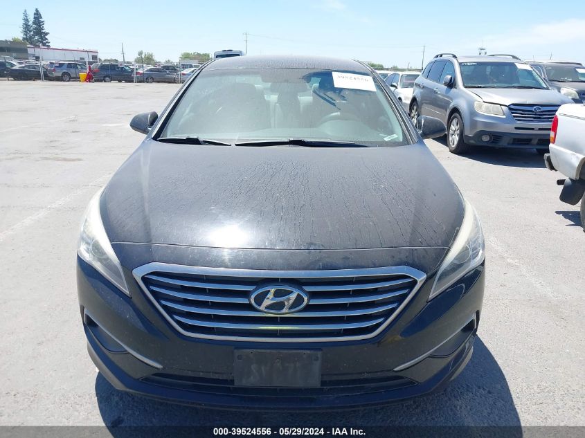 2016 Hyundai Sonata Se VIN: 5NPE24AF6GH395471 Lot: 39524556