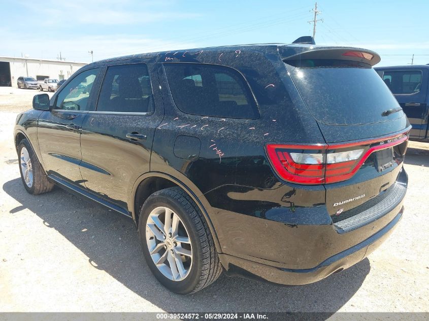 2022 Dodge Durango Gt Plus Awd VIN: 1C4RDJDG7NC183136 Lot: 39524572