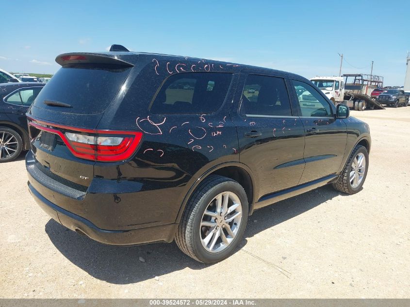 2022 Dodge Durango Gt Plus Awd VIN: 1C4RDJDG7NC183136 Lot: 39524572