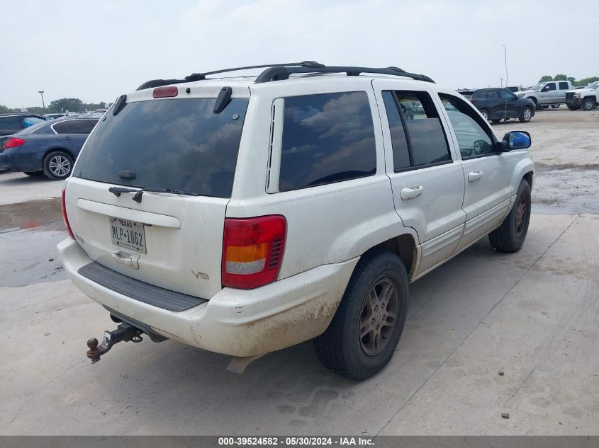 2000 Jeep Grand Cherokee Limited VIN: 1J4G258N1YC286371 Lot: 39524582