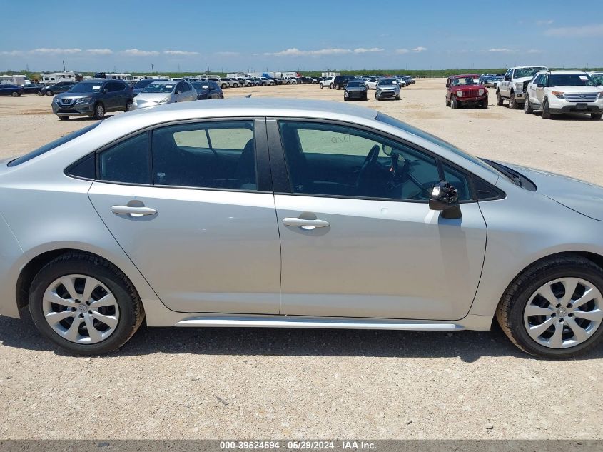 2022 Toyota Corolla Le VIN: 5YFEPMAE6NP308872 Lot: 39524594