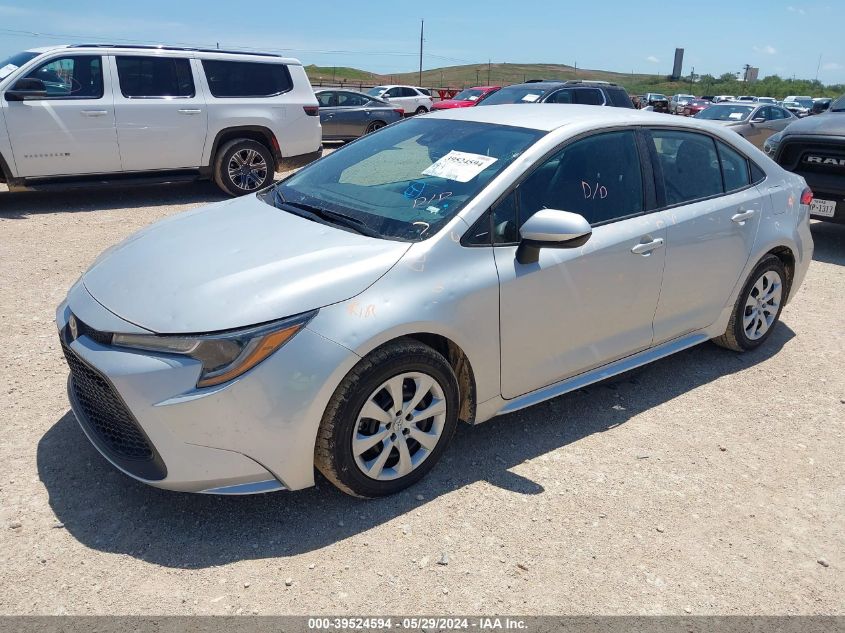 2022 TOYOTA COROLLA LE - 5YFEPMAE6NP308872