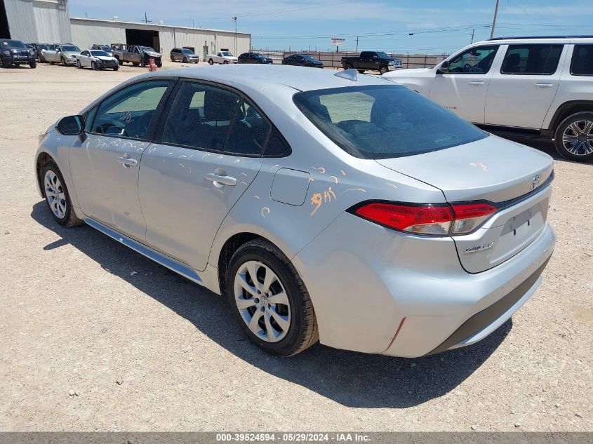 2022 Toyota Corolla Le VIN: 5YFEPMAE6NP308872 Lot: 39524594