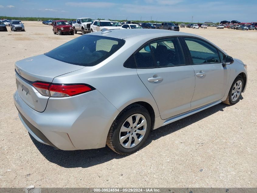 2022 Toyota Corolla Le VIN: 5YFEPMAE6NP308872 Lot: 39524594