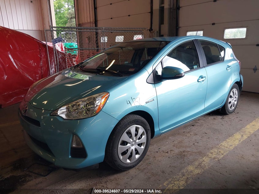 2014 Toyota Prius C Two VIN: JTDKDTB33E1081311 Lot: 39524607