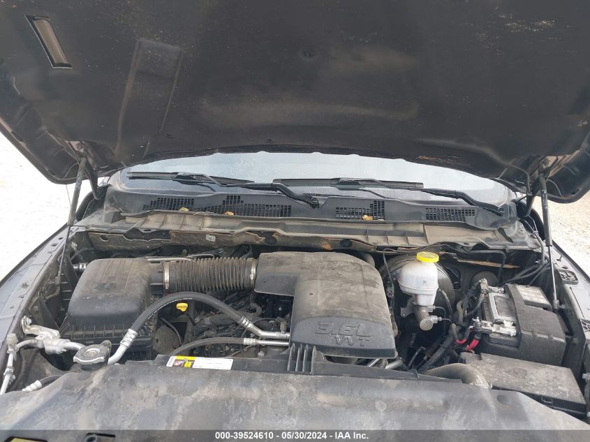 2022 Ram 1500 Classic Warlock Quad Cab 4X4 6'4 Box VIN: 1C6RR7GG4NS242429 Lot: 39524610