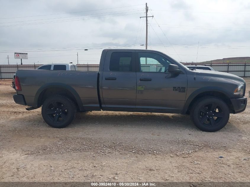 2022 Ram 1500 Classic Warlock Quad Cab 4X4 6'4 Box VIN: 1C6RR7GG4NS242429 Lot: 39524610