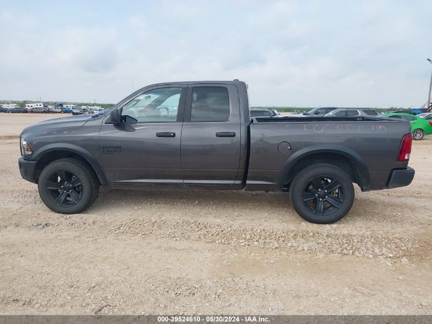 2022 Ram 1500 Classic Warlock Quad Cab 4X4 6'4 Box VIN: 1C6RR7GG4NS242429 Lot: 39524610