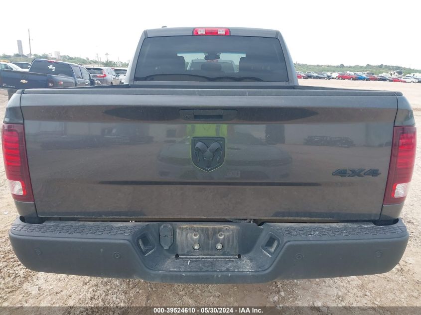 2022 Ram 1500 Classic Warlock Quad Cab 4X4 6'4 Box VIN: 1C6RR7GG4NS242429 Lot: 39524610