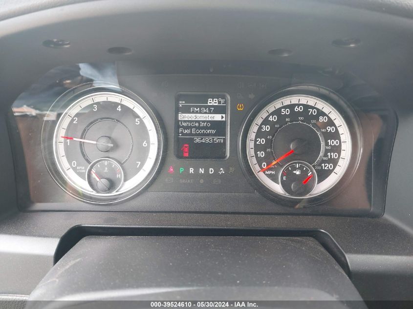 2022 Ram 1500 Classic Warlock Quad Cab 4X4 6'4 Box VIN: 1C6RR7GG4NS242429 Lot: 39524610