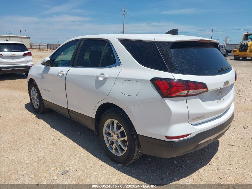 2024 Chevrolet Equinox Fwd Lt VIN: 3GNAXKEG9RS117302 Lot: 39524616