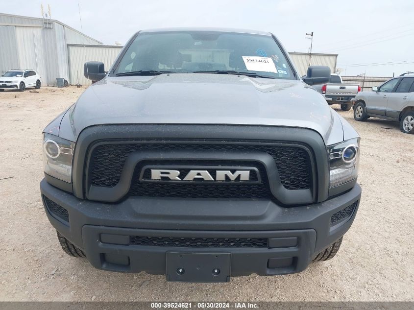 2024 Ram 1500 Classic Warlock 4X2 5'7 Box VIN: 1C6RR6LG2RS156087 Lot: 39524621