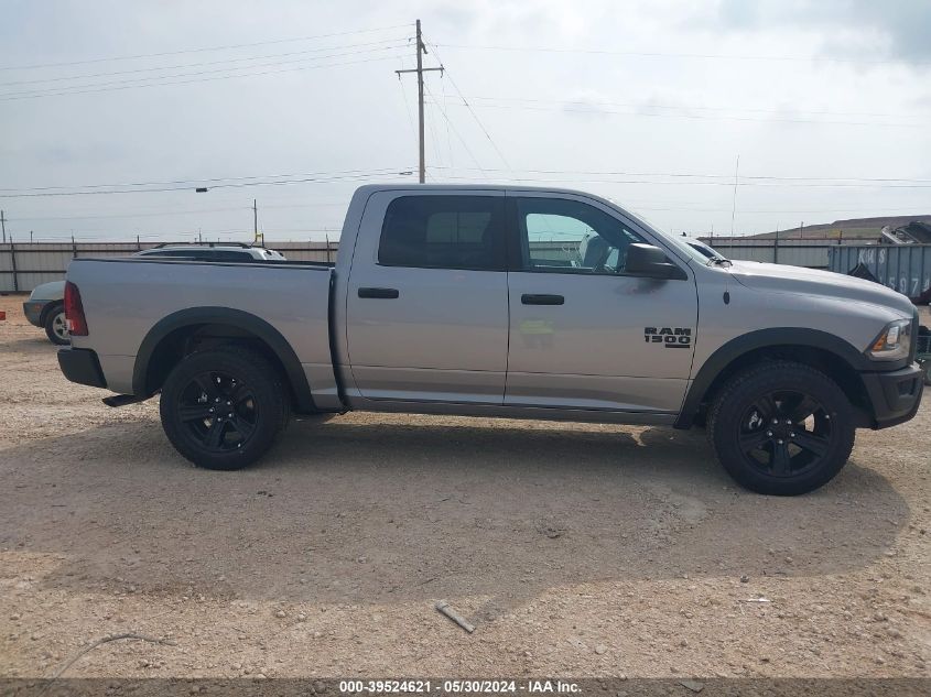 2024 Ram 1500 Classic Warlock 4X2 5'7 Box VIN: 1C6RR6LG2RS156087 Lot: 39524621