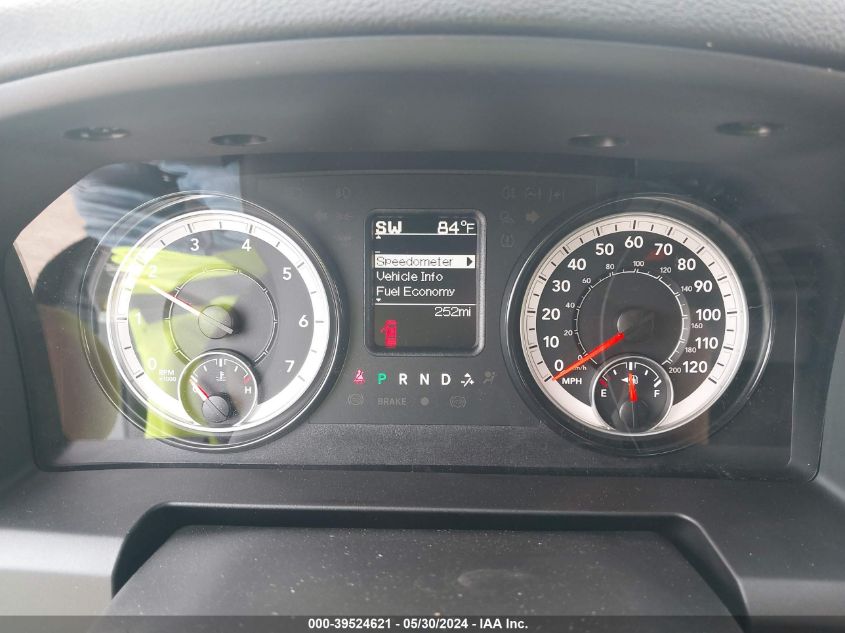 2024 Ram 1500 Classic Warlock 4X2 5'7 Box VIN: 1C6RR6LG2RS156087 Lot: 39524621