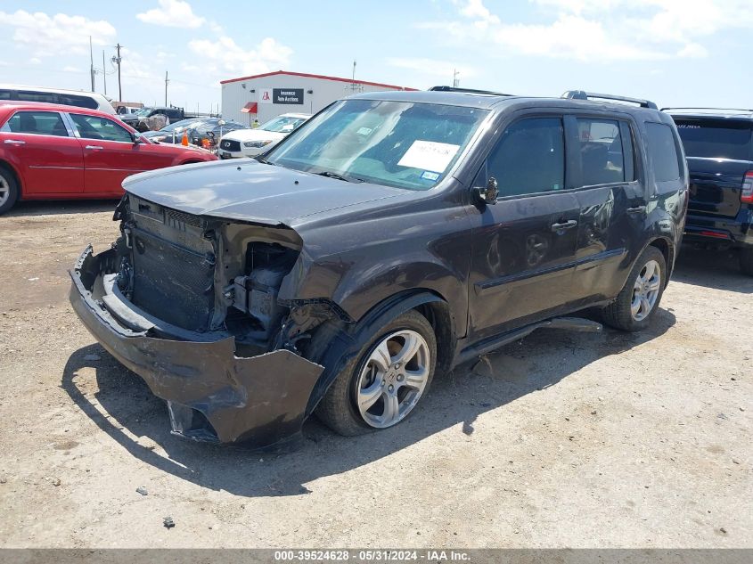 2013 Honda Pilot Ex-L VIN: 5FNYF3H64DB009996 Lot: 39524628