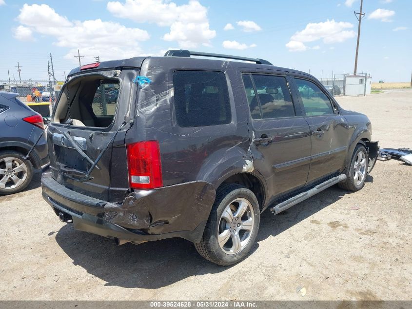 5FNYF3H64DB009996 2013 Honda Pilot Ex-L