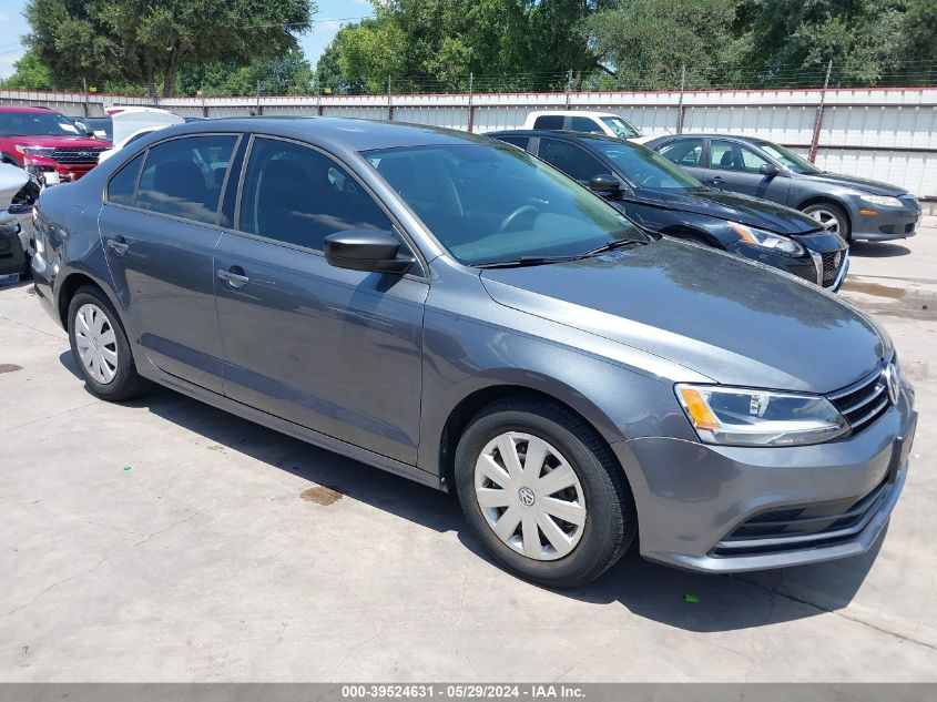 2016 Volkswagen Jetta 1.4T S VIN: 3VW267AJ8GM210292 Lot: 39524631