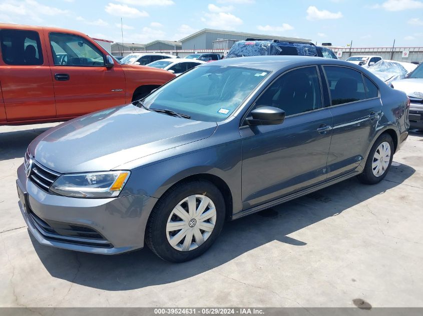 2016 Volkswagen Jetta 1.4T S VIN: 3VW267AJ8GM210292 Lot: 39524631