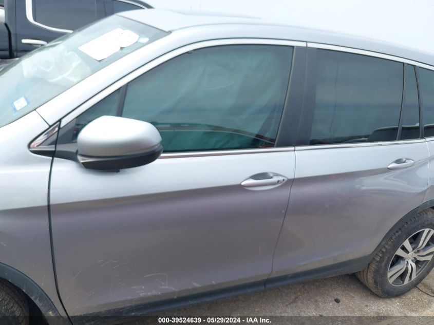 2018 Honda Pilot Ex-L VIN: 5FNYF5H67JB028503 Lot: 39524639