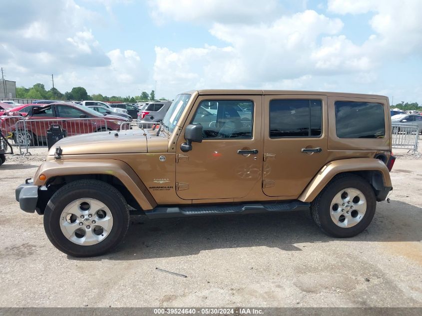 2015 Jeep Wrangler Unlimited Sahara VIN: 1C4BJWEG6FL612130 Lot: 39524640