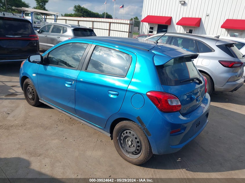 2019 MITSUBISHI MIRAGE RF - ML32A3HJ1KH013657