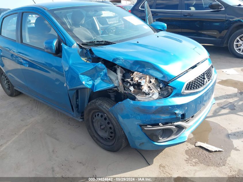 2019 MITSUBISHI MIRAGE RF - ML32A3HJ1KH013657