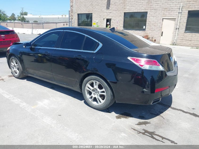 2009 Acura Tl VIN: 19VVA86289A003372 Lot: 39524651