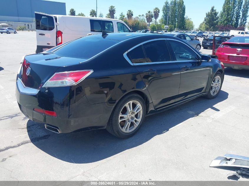 2009 Acura Tl VIN: 19VVA86289A003372 Lot: 39524651