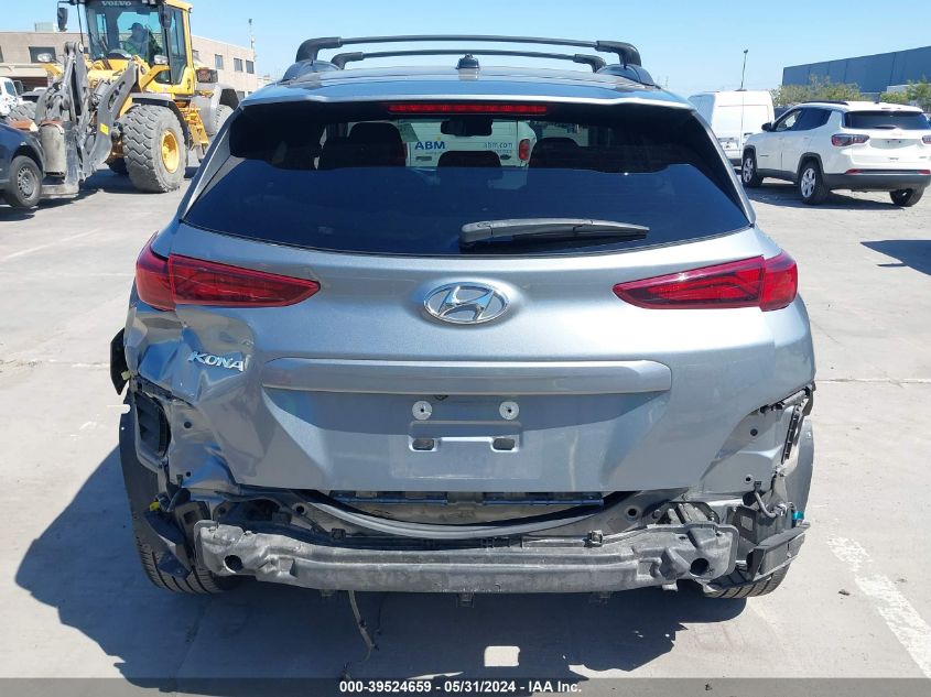 2021 Hyundai Kona Sel VIN: KM8K22AA3MU701681 Lot: 39524659