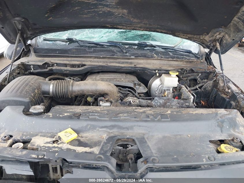 2019 Ram 1500 Laramie 4X4 5'7 Box VIN: 1C6SRFJT2KN907971 Lot: 39524672