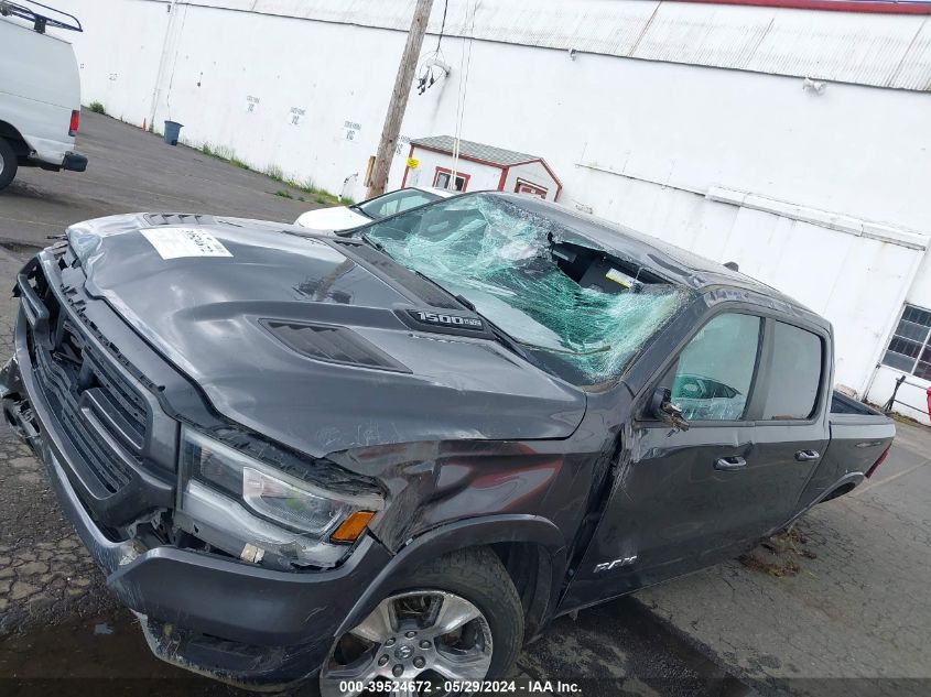 2019 Ram 1500 Laramie 4X4 5'7 Box VIN: 1C6SRFJT2KN907971 Lot: 39524672