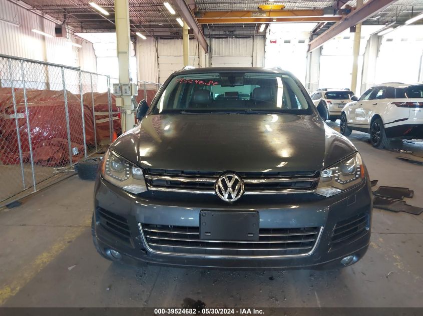 2012 Volkswagen Touareg Tdi Lux VIN: WVGFK9BP1CD003145 Lot: 39524682