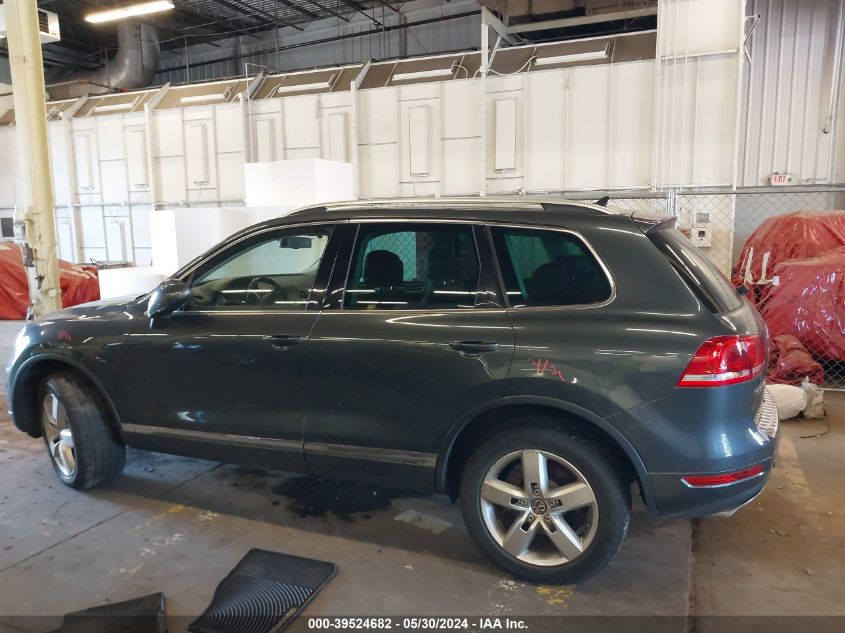 2012 Volkswagen Touareg Tdi Lux VIN: WVGFK9BP1CD003145 Lot: 39524682