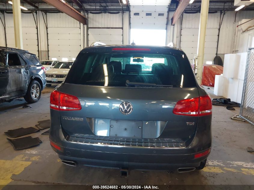 2012 Volkswagen Touareg Tdi Lux VIN: WVGFK9BP1CD003145 Lot: 39524682